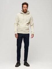 Superdry White Essential Logo Hoodie - Image 2 of 6