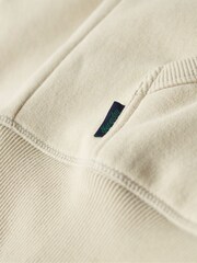 Superdry White Essential Logo Hoodie - Image 4 of 6