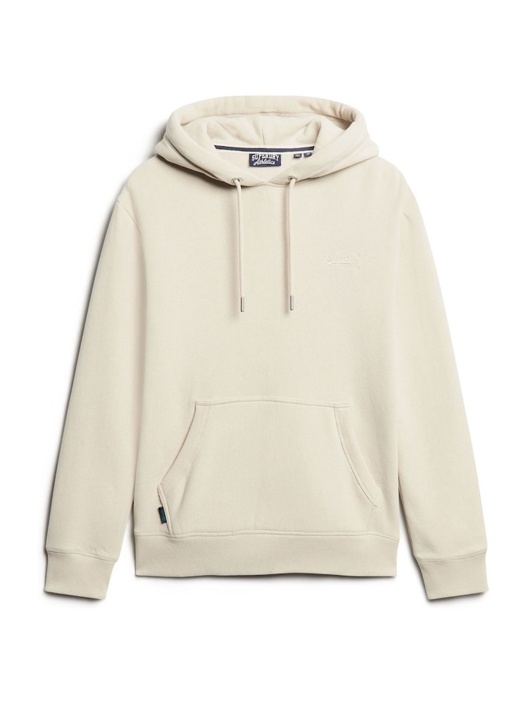 Superdry White Essential Logo Hoodie - Image 6 of 6 Superdry White Essential Logo Hoodie - Image 6 of 6