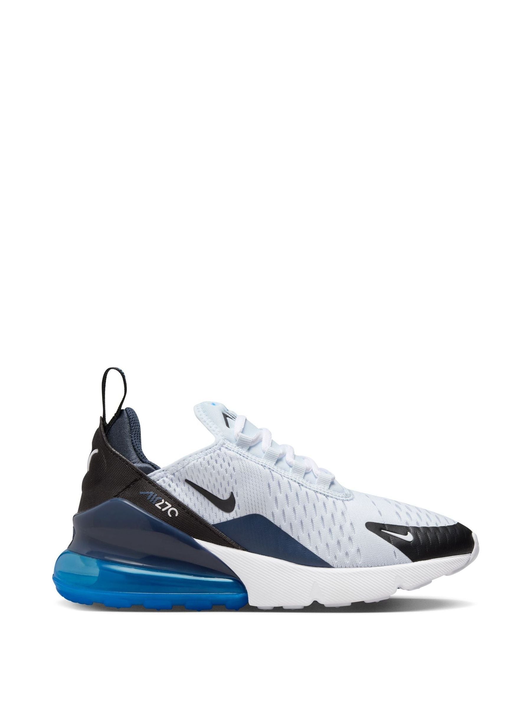 Nike air max 270 white blue black sale