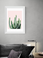 White Cactus Main by 83 Oranges Framed Print - Image 3 of 4
