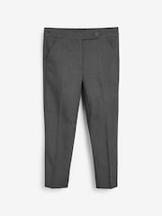 Grey Plain Front School Trousers (3-18yrs) - Image 6 of 7