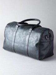 Lakeland Leather Black Scarsdale Leather Holdall - Image 1 of 7