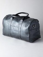 Lakeland Leather Black Scarsdale Leather Holdall - Image 2 of 7