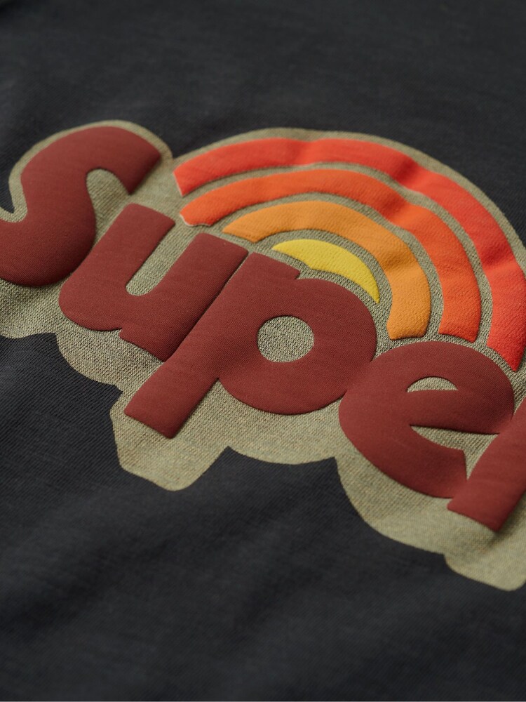 Superdry Eclipse Navy 70s Classic Logo T-Shirt - Image 5 of 5