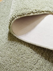 Sage Green Cosy Washable Shaggy Runners - Image 4 of 5