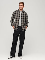Superdry Black Vintage Check Shirt - Image 2 of 6