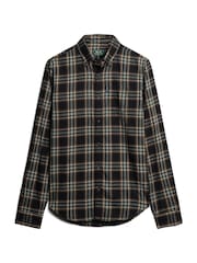 Superdry Black Vintage Check Shirt - Image 4 of 6