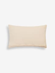 Peach Pink 40 x 59cm Eva Textured Cushion - Image 5 of 6