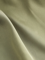 Green Satin One Shoulder Top - Image 6 of 6