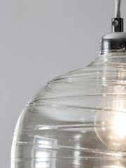 Mink Brown Drizzle Easy Fit Pendant Lamp Shade - Image 3 of 4