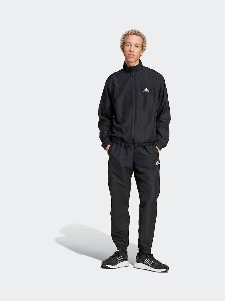 adidas Black Sportswear Woven Colorblock Tracksuit - Image 1 of 1