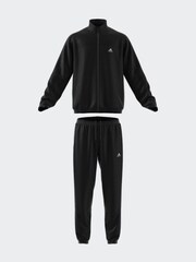 Schwarz - adidas Sportswear gewebter Trainingsanzug in Colourblock-Optik - Bild 7 von 7