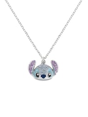 Peers Hardy Silver Stitch Silver Plated Necklace With Stoneset Pendant - Image 1 of 4