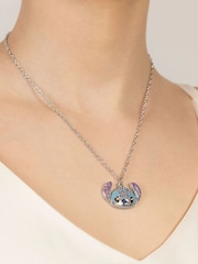 Peers Hardy Silver Stitch Silver Plated Necklace With Stoneset Pendant - Image 3 of 4