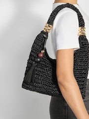 Dune London Black Determine Shoulder Bag - Image 5 of 5