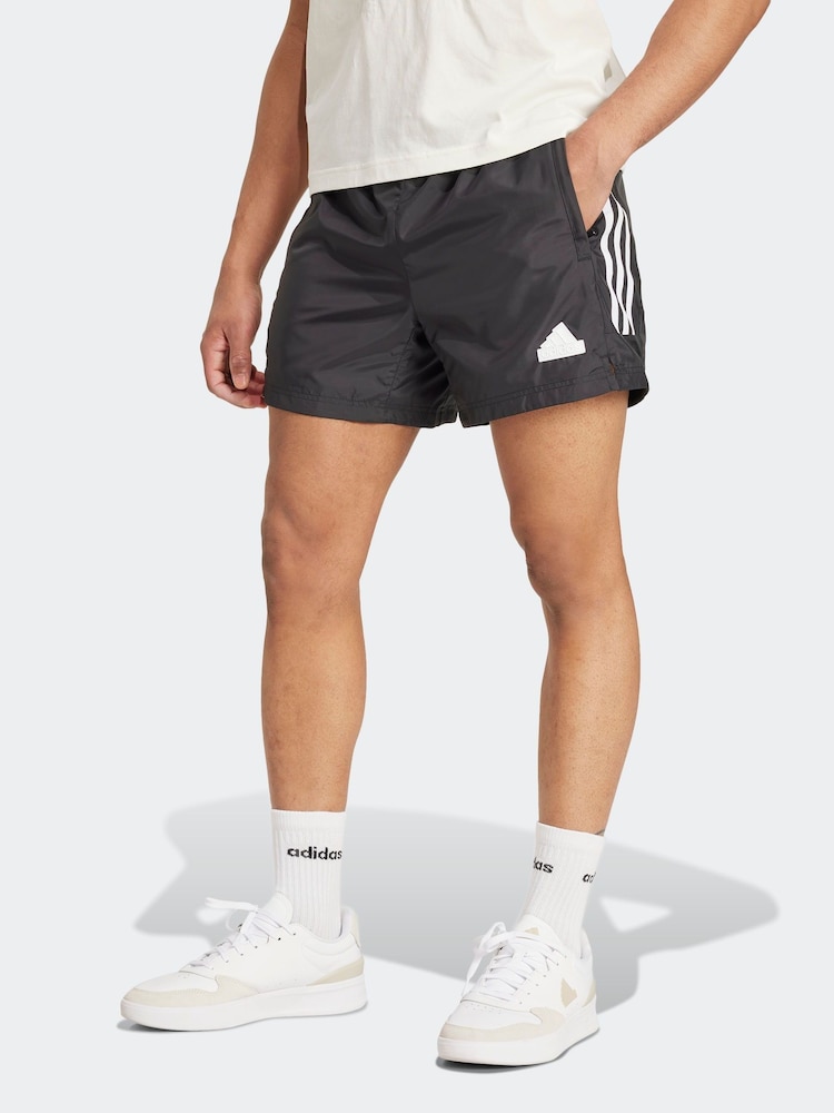 adidas Black Tiro Woven Shorts - Image 1 of 6