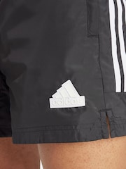 adidas Black Tiro Woven Shorts - Image 3 of 6