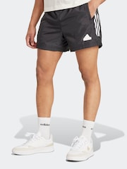 adidas Black Tiro Woven Shorts - Image 6 of 6