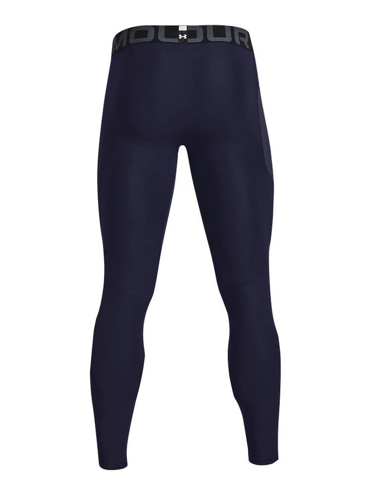 Under Armour Navy/White Under Armour Navy/White Heatgear Leggings - Image 7 of 7 Under Armour Navy/White Under Armour Navy/White Heatgear Leggings - Image 7 of 7