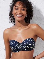 Mint Velvet Bandeau Bikini Top - Image 2 of 3