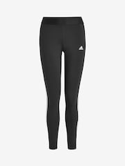 adidas Black Sportswear 3 Stripes Leggings - Image 10 of 10