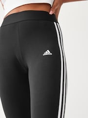 adidas Black Sportswear 3 Stripes Leggings - Image 9 of 10