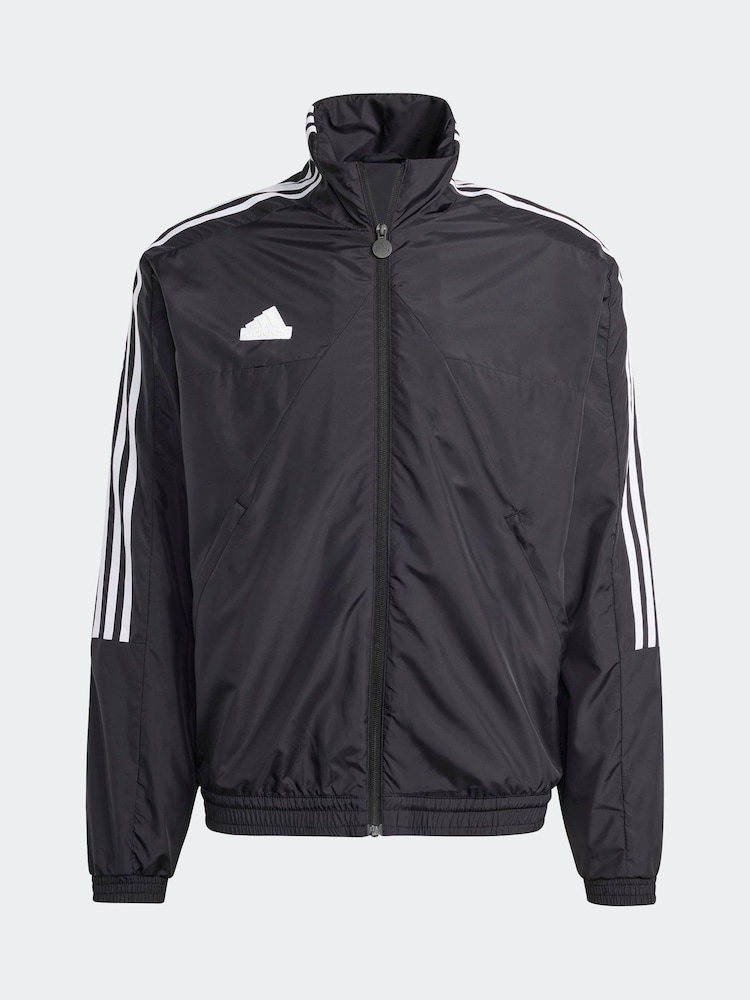 adidas Black House of Tiro Track Top Coat Jacket - Image 7 of 7