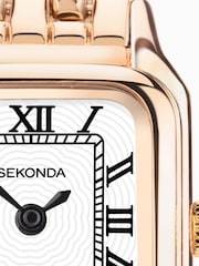 Sekonda Ladies Gold Tone Monica Alloy Bracelet Watch - Image 5 of 6