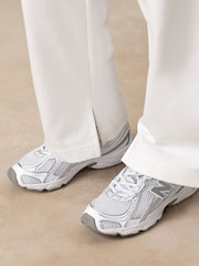 Gym King White Junior Victory Straight Leg Joggers - Image 4 of 4