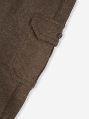 JoJo Maman Bébé Brown 2-Pack Cargo Joggers - Image 5 of 7