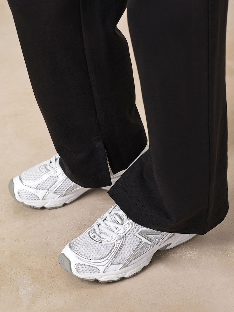 Gym King Black Mini Victory Straight Leg Joggers - Image 4 of 4 Gym King Black Mini Victory Straight Leg Joggers - Image 4 of 4