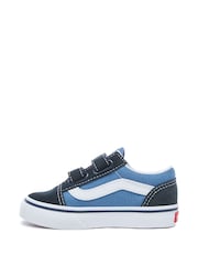 Темно-синий - Детские кроссовки Vans Kids Old Skool V - Изображение 2 из 7