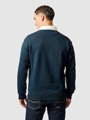 Rodd & Gunn Blue Otago Sweat Top - Image 2 of 6
