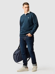 Rodd & Gunn Blue Otago Sweat Top - Image 3 of 6