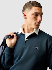 Rodd & Gunn Blue Otago Sweat Top - Image 4 of 6