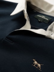 Rodd & Gunn Blue Otago Sweat Top - Image 5 of 6