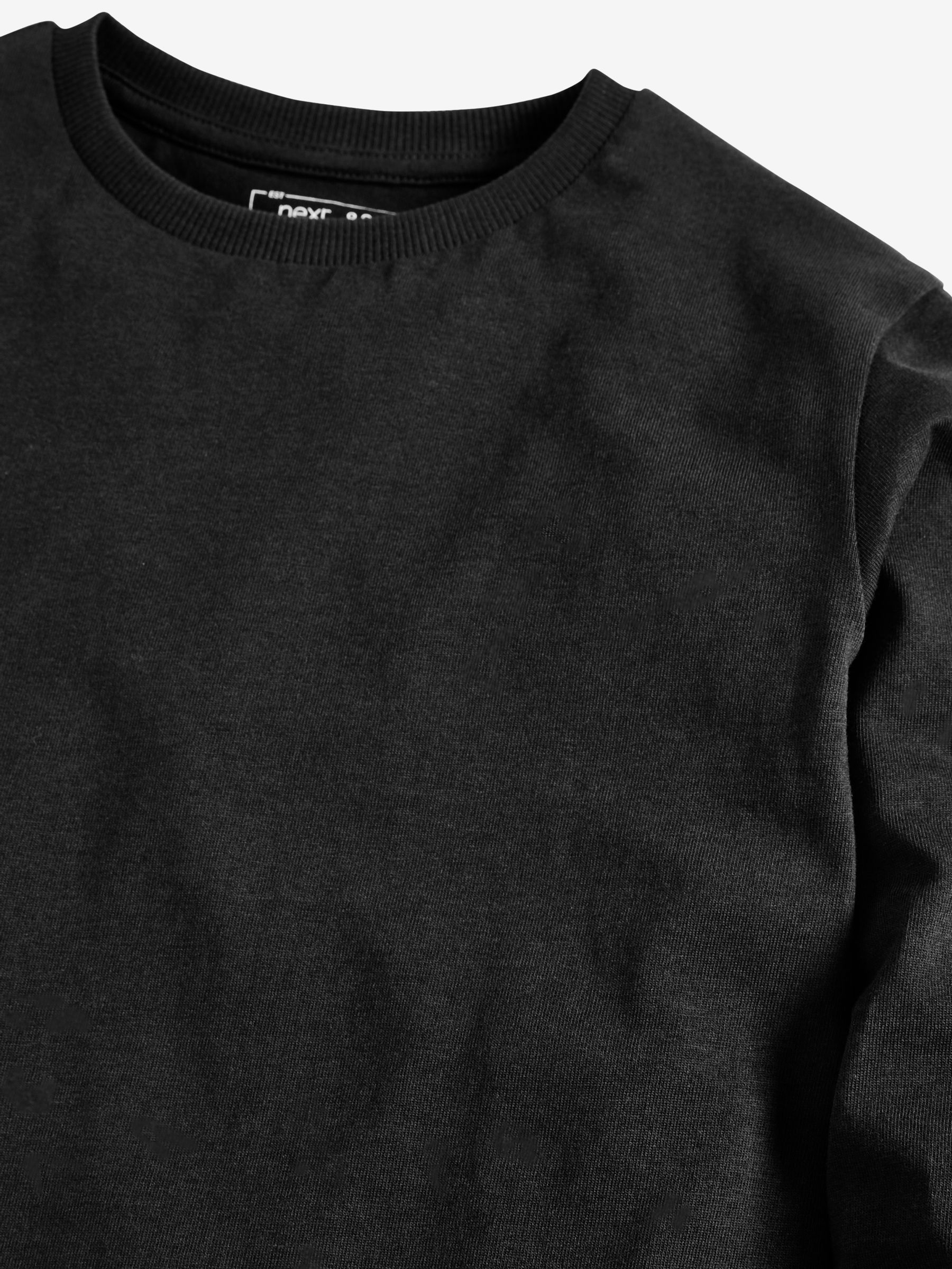 ★COOR★ Compact Cotton Long Sleeve T-Shirt Black CXE2TS04V- Buy Black 2 Pack Long Sleeve T-Shirts (3-16yrs) from Next Canada