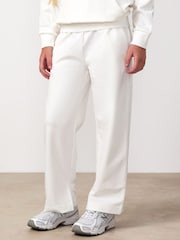 Gym King White Mini Victory Straight Leg Joggers - Image 2 of 4
