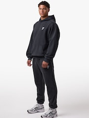 Gym King Black Fight Division Washed Gothic Joggers - Image 3 of 4