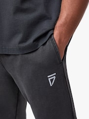 Gym King Black Fight Division Washed Gothic Joggers - Image 4 of 4