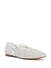 Dune London White Haislee Mary Janes - Image 3 of 6
