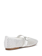 Dune London White Haislee Mary Janes - Image 4 of 6