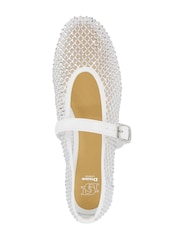 Dune London White Haislee Mary Janes - Image 5 of 6
