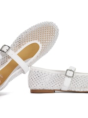 Dune London White Haislee Mary Janes - Image 6 of 6