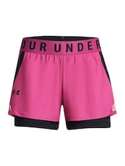 Under Armour Pink 2-In-1 Shorts - Image 5 of 6