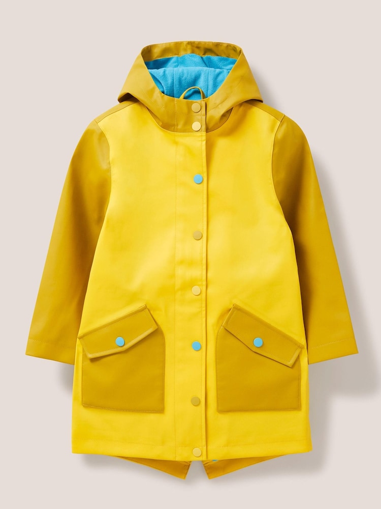 Buy White Stuff Yellow Rain Coat from Next Luxembourg