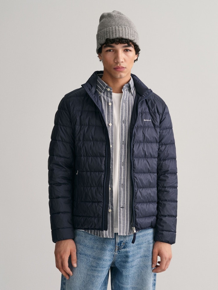 GANT Blue Light Down Jacket - Image 1 of 5
