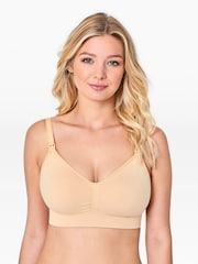 Emma Jane Natural Emma-Jane Maternity & Nursing Padded Seamfree Bra - Image 1 of 3