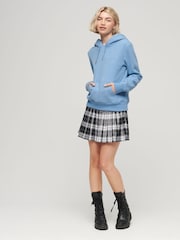 Superdry Light Blue Essential Logo Hoodie - Image 2 of 7